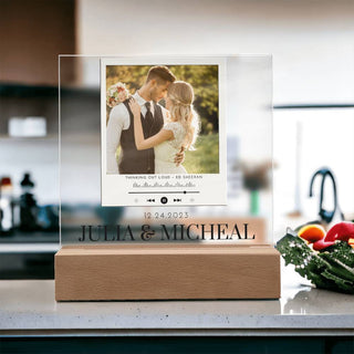 Wedding | Personalized | Square Acrylic Plaque
