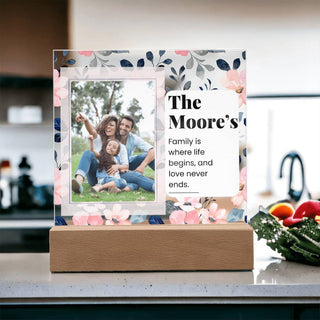 Family | Personalized | Acrylic Plaque