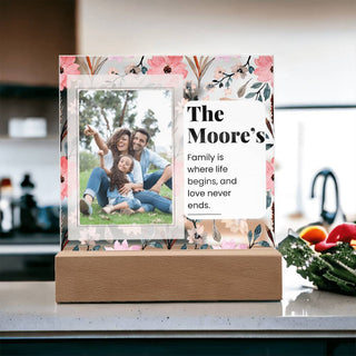 Family | Personalized | Acrylic Plaque