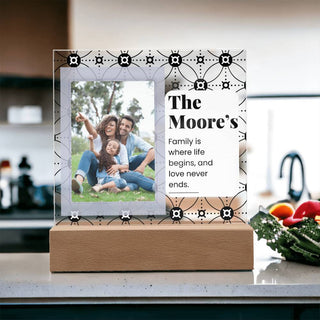 Family | Personalized | Acrylic Plaque