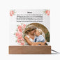 Mother Personalized Square Acrylic Plaque