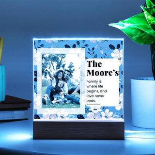 Family | Personalized | Acrylic Plaque