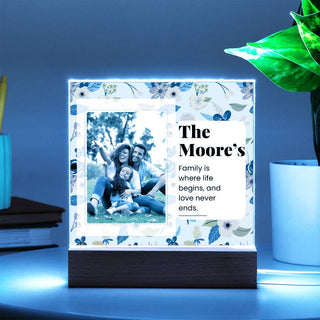 Family | Personalized | Acrylic Plaque