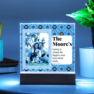 Family | Personalized | Acrylic Plaque
