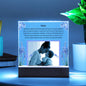 Mother Personalized Square Acrylic Plaque