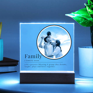 Family | Personalized | Acrylic Plaque