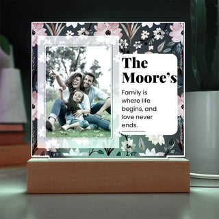 Family | Personalized | Acrylic Plaque