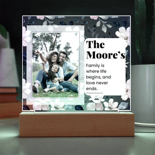 Family | Personalized | Acrylic Plaque