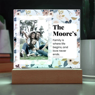 Family | Personalized | Acrylic Plaque