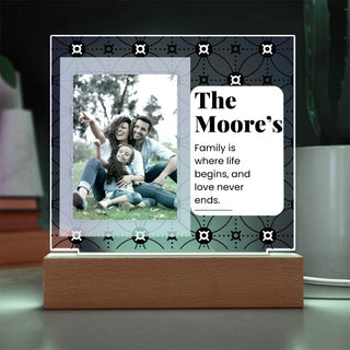 Family | Personalized | Acrylic Plaque
