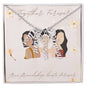 Together Forever Friends Multiple Personalized Name Necklace