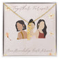 Together Forever Friends Multiple Personalized Name Necklace