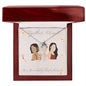 Together Forever Friends Multiple Personalized Name Necklace