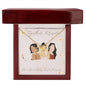 Together Forever Friends Multiple Personalized Name Necklace
