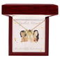 Together Forever Friends Multiple Personalized Name Necklace