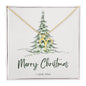 Merry Christmas Zodiac Necklace