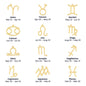 Merry Christmas Zodiac Necklace