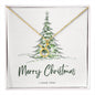 Merry Christmas Zodiac Necklace