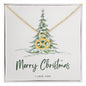 Merry Christmas Zodiac Necklace