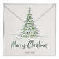 Merry Christmas Zodiac Necklace
