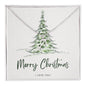 Merry Christmas Zodiac Necklace