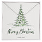 Merry Christmas Zodiac Necklace