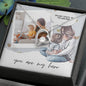 Happy Mother's Day Personalized Heart Necklace