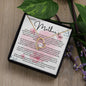 Happy Mother's day Sentimental Necklace