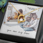 Happy Mother's Day Personalized Heart Necklace