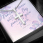 Peace Faith Cross Necklace