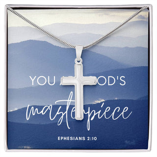 God's Masterpiece Cross Necklace