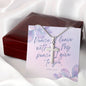Peace Faith Cross Necklace