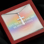 Done in Love Faith Cross Necklace