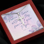 Peace Faith Cross Necklace