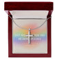 Done in Love Faith Cross Necklace