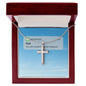 Loved Beyond Measure Cross Necklace