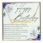 Birthday Wishes Necklace for her - Atelier Prints