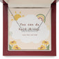 Brace Little Heart Personalized Name necklace for child - Atelier Prints
