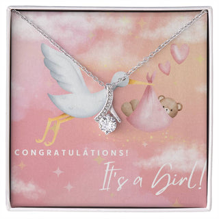 Congratulations, it's a girl! Necklace - Atelier Prints