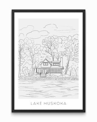 Cottage Portrait - Atelier Prints