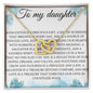 Double Heart of Love for my Daughter - Atelier Prints