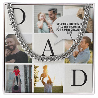Father / lDad Customizable Personalized Necklace - Atelier Prints