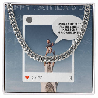 Father's Day Customizable Personalized Necklace - Atelier Prints