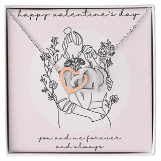 Forever Linked Hearts Necklace - Atelier Prints
