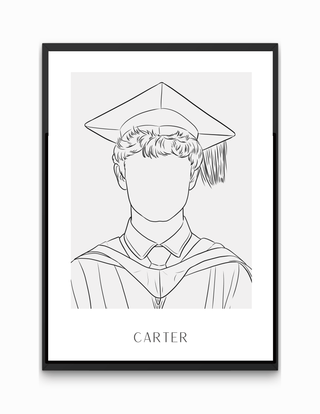 Graduation Portrait - Atelier Prints