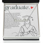 Graduation Success Personalized Name Necklace - Atelier Prints