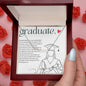 Graduation Success Personalized Name Necklace - Atelier Prints