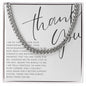 Gratitude and Grace Necklace for him - Atelier Prints