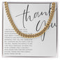 Gratitude and Grace Necklace for him - Atelier Prints