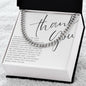 Gratitude and Grace Necklace for him - Atelier Prints